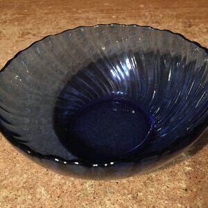 COBALT BLUE ARCOROC FRANCE BOWL 5.25"
